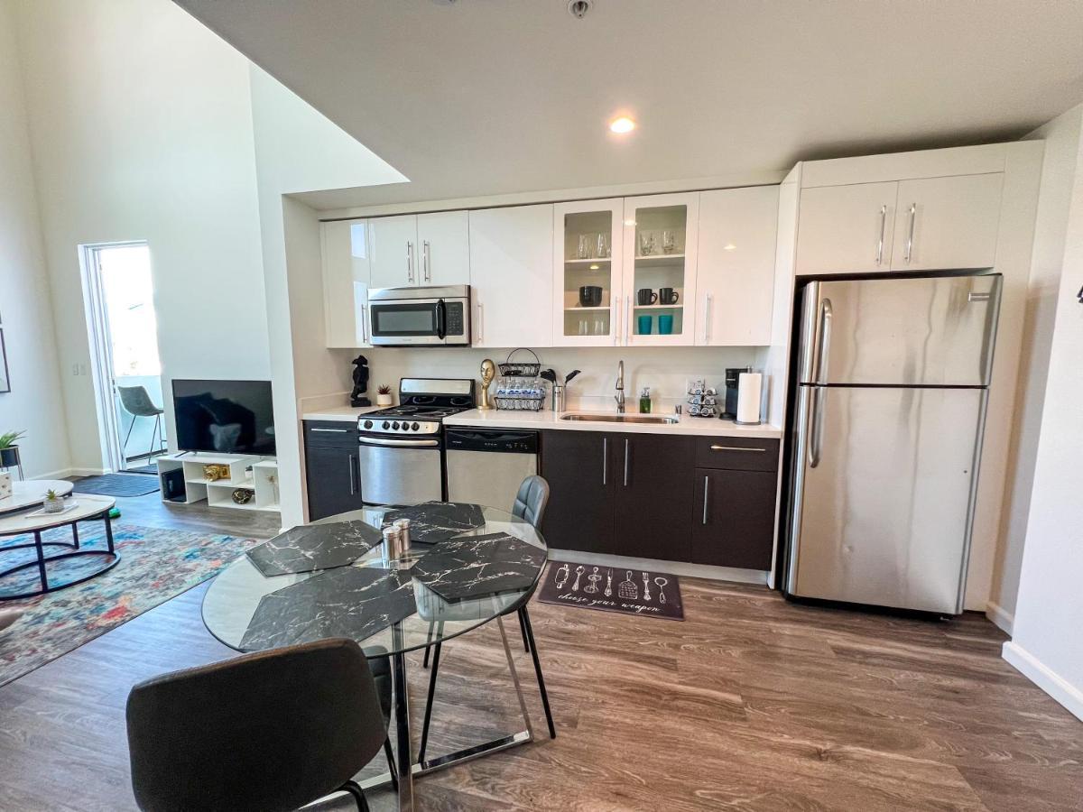 Luxury Downtown Los Angeles Penthouse Condo With Skyline Views Eksteriør bilde
